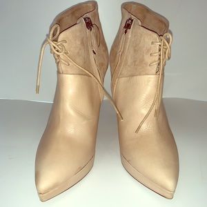 Reed krakoff wedge booties high heels